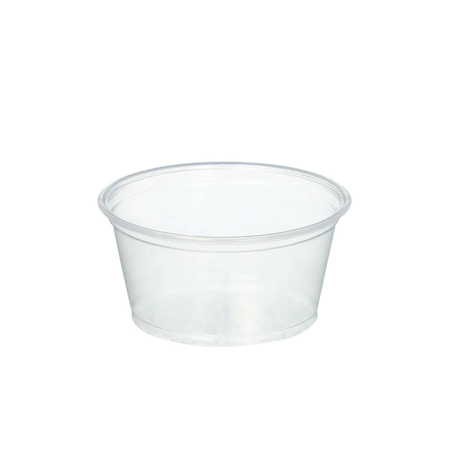 Clear Plastic Portion Cups – Pack of 2500