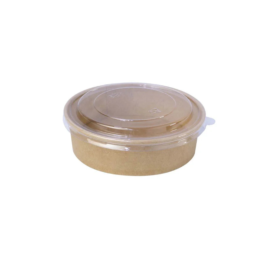 Eco-Friendly Kraft Round Takeout Container