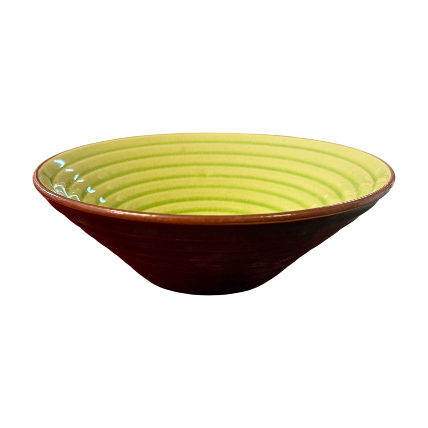 Ceramic Green Ramen Bowl | Large Noodle Soup Serving Dish 800 mL