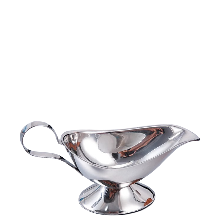 Stainless Steel Sauce Boat / Gravy Boat with Handle