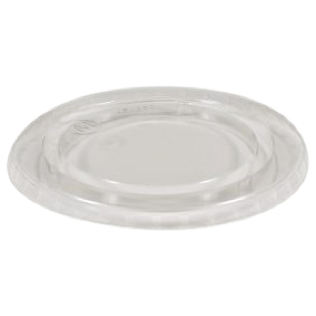 Clear Plastic Portion Cups Lid– Pack of 2500 - ECO Box