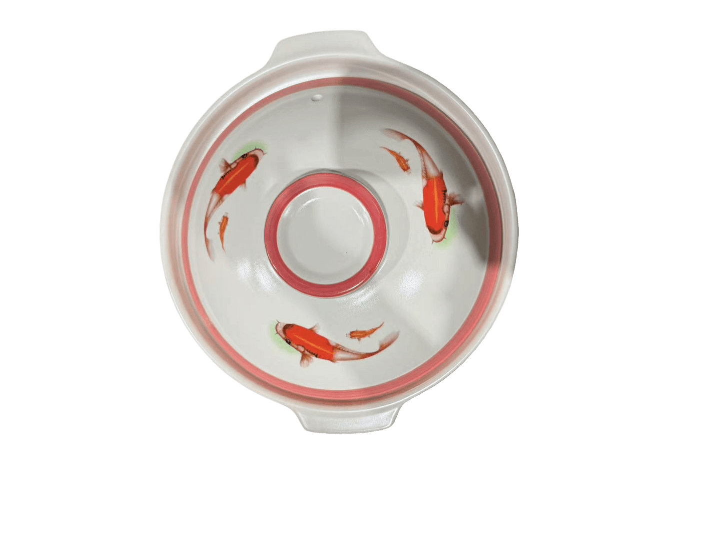 Decorative Ceramic Claypot with Illustrated Lid & Body – Traditional Casserole Pot for Soup & Stew - ECO Box