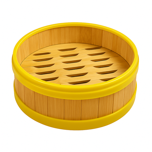 Rubber - Banded Bamboo Steamer - ECO Box