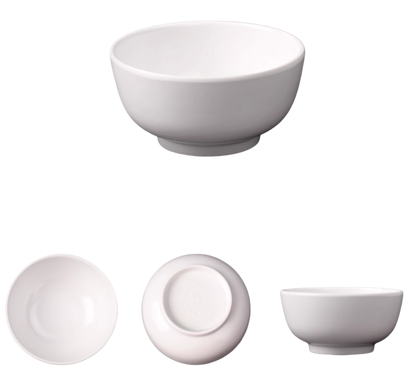 Durable Classic White Soup Bowl