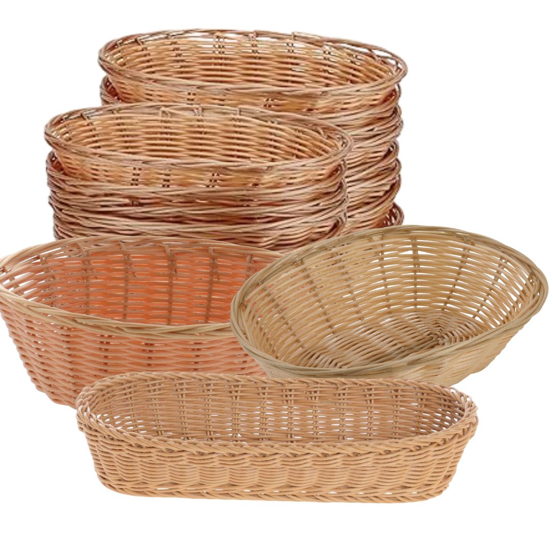 Natural Woven Baskets - OMECA wholesale LTD.