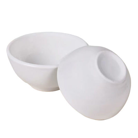 Durable Rice Bowl – Classic White Ceramic