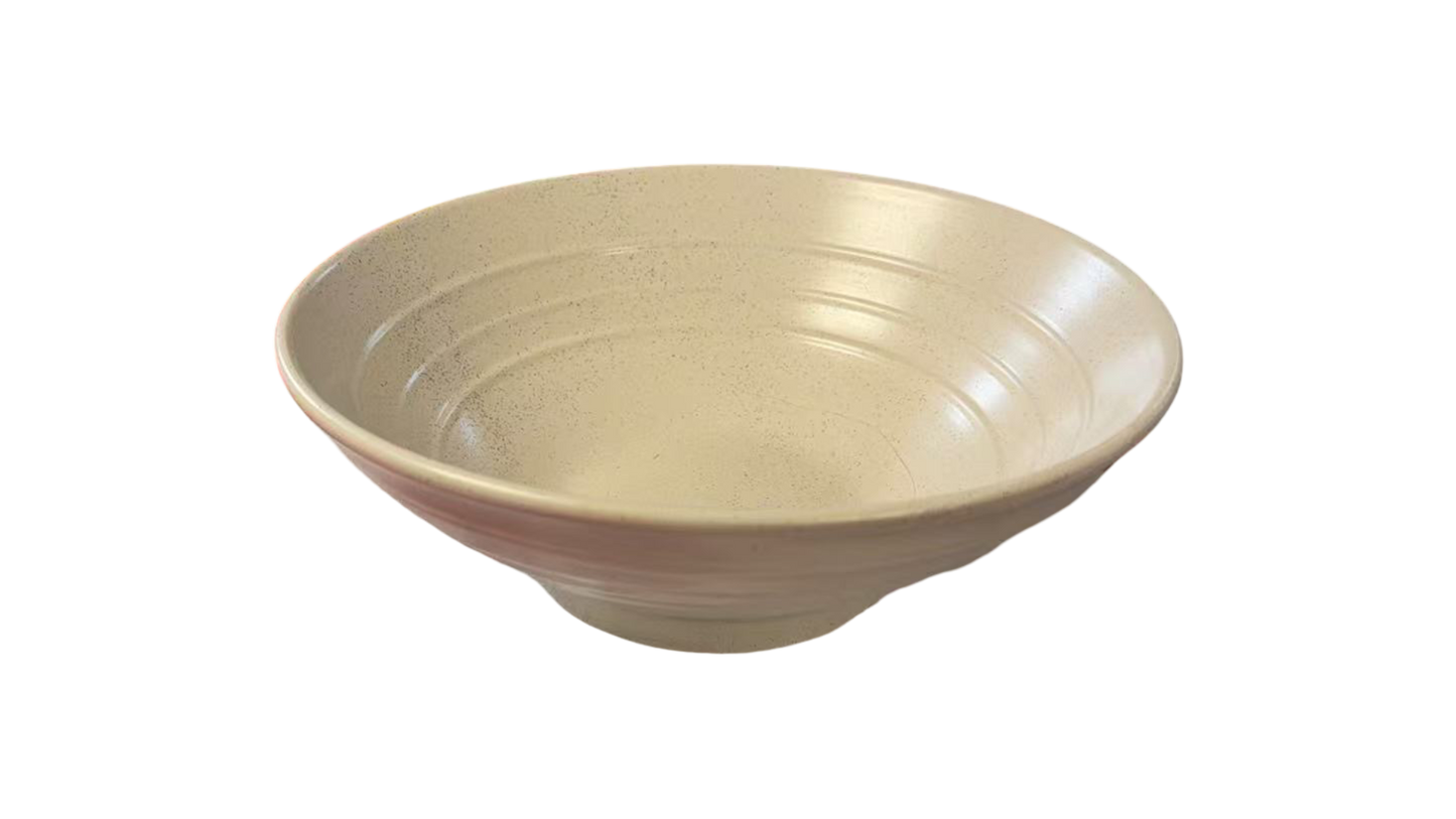 Ceramic flared bowl