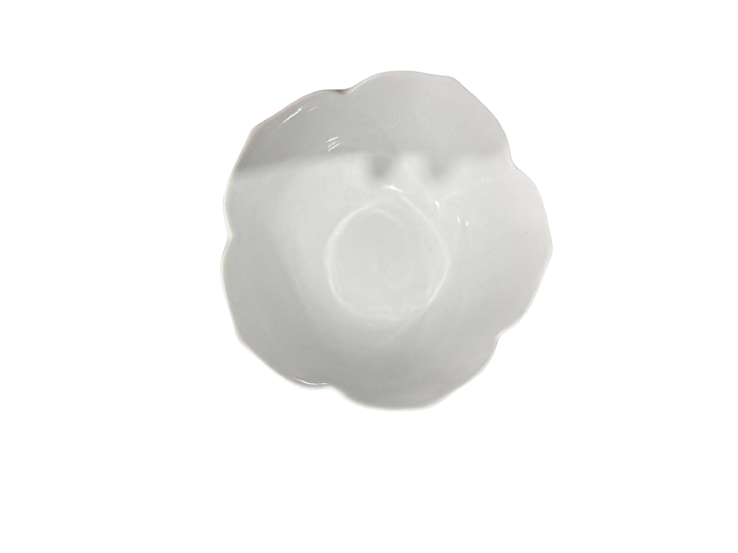 Durable Lotus Bowl – Elegant Petal-Shaped Porcelain Design