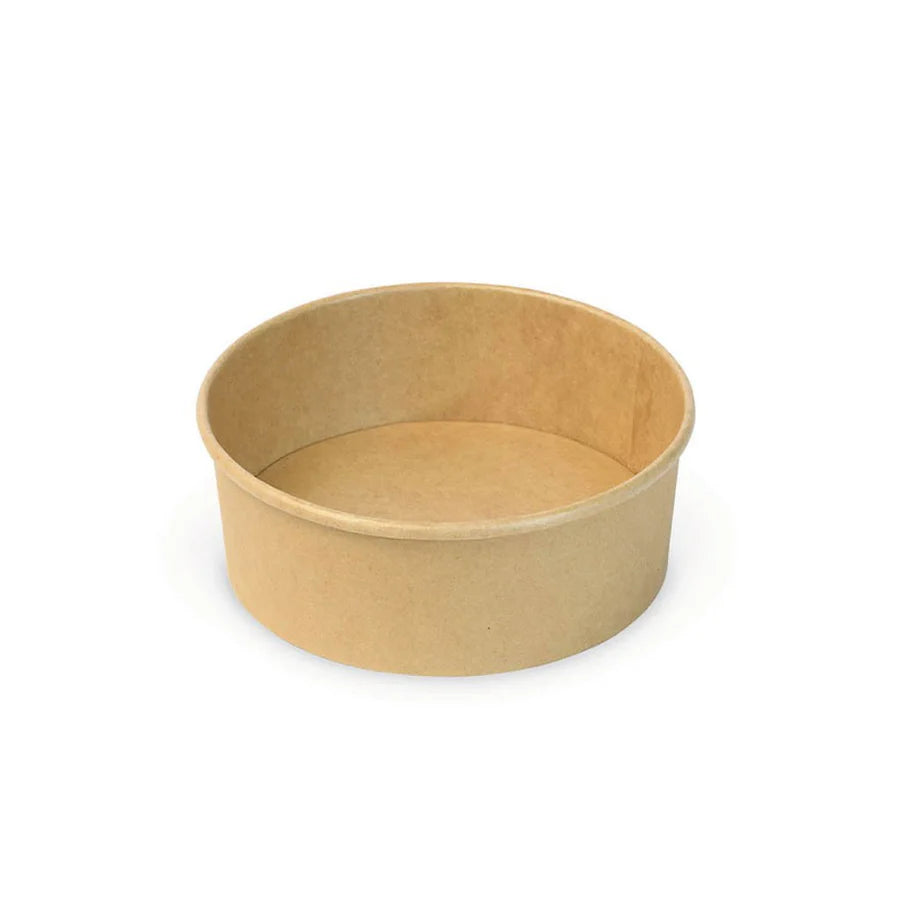 Eco-Friendly Kraft Round Takeout Container