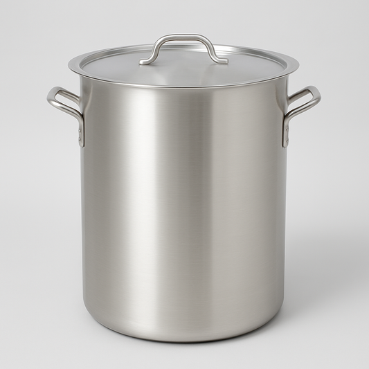 Stainless Steel Stock Pot with Cover (Tall)
