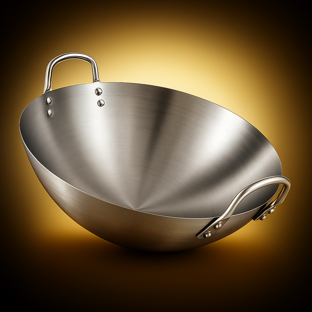 Hand Made Steel Wok
