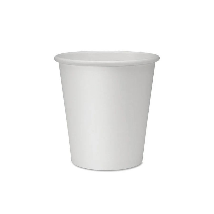 Paper Cups – Disposable White Hot Drink Cups (Case of 1000)
