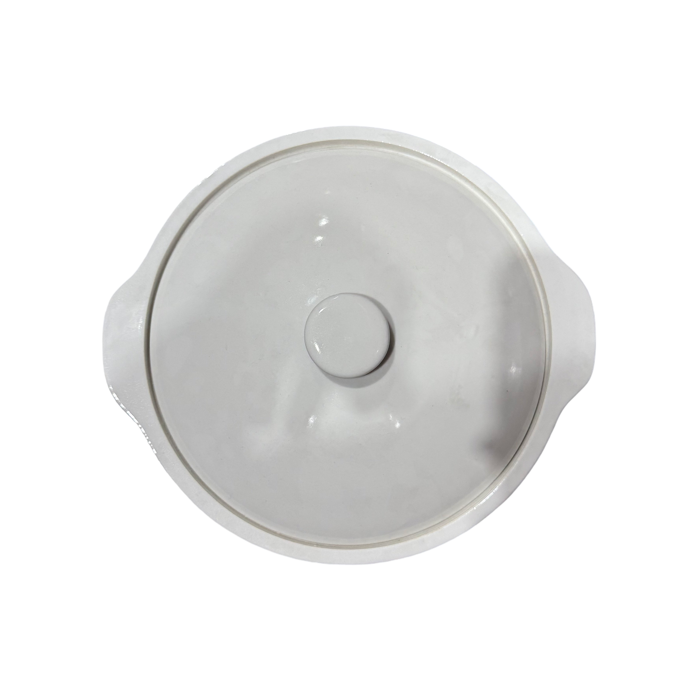 Durable Premium White Ceramic Claypot with Lid