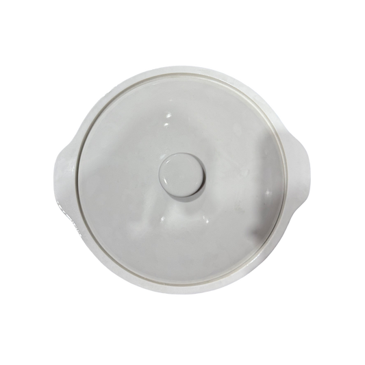 Durable Premium White Ceramic Claypot with Lid