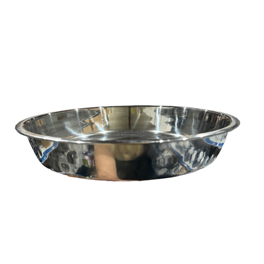 Stainless Steel Steaming Pan – Flat Base, Durable for Restaurant & Home Use