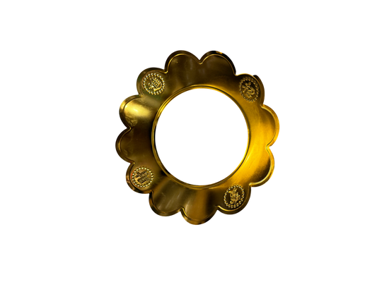 Gold-Plated Incense Burner Ring (K金炉围)