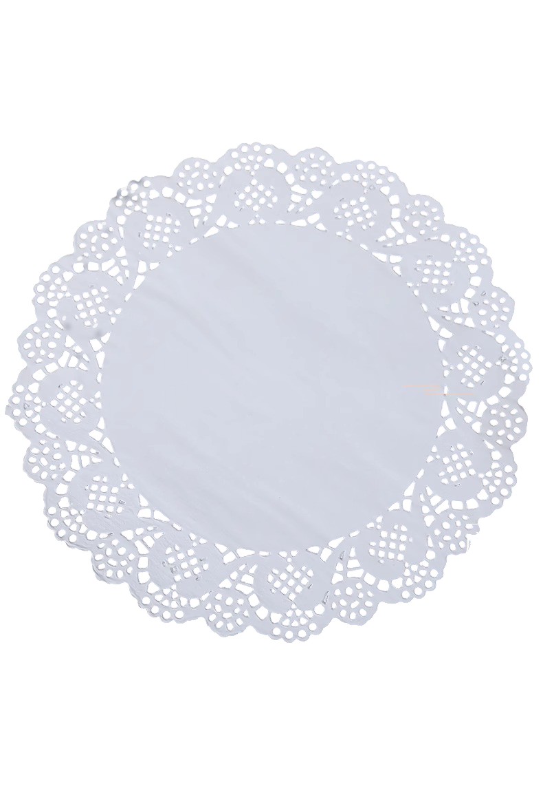 Round Lace Dimsum Paper (Greaseproof Paper Doilies)