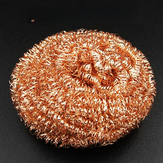 Copper Wire Scrubber Ball – Heavy-Duty Kitchen Cleaning Tool