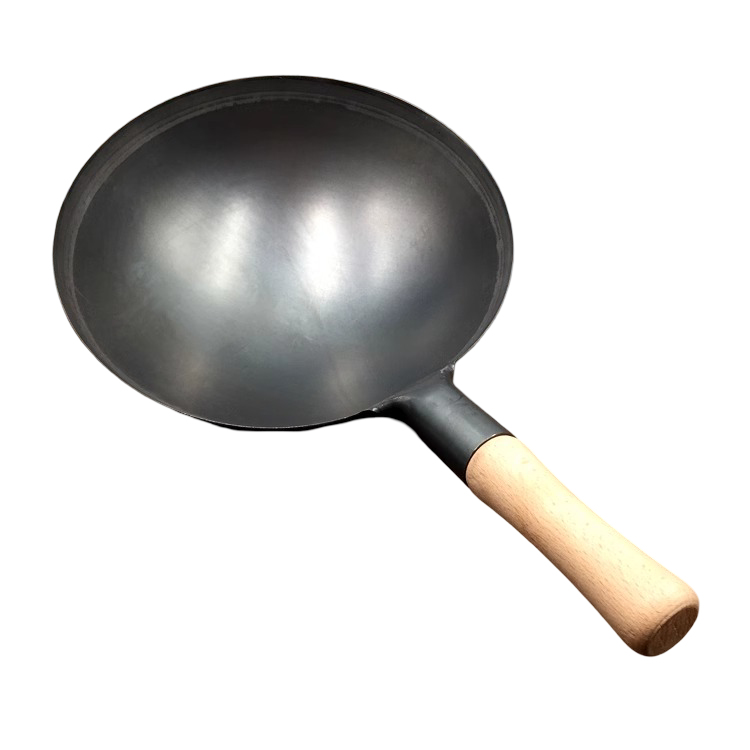 Shanghainese Wok with Wooden Handle