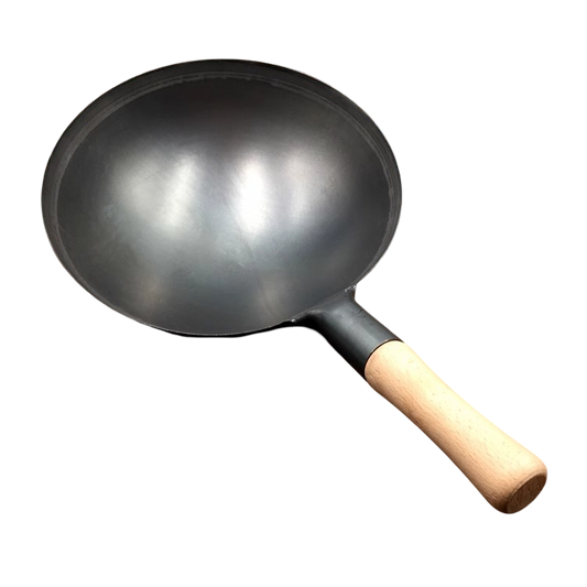 Shanghainese Wok with Wooden Handle