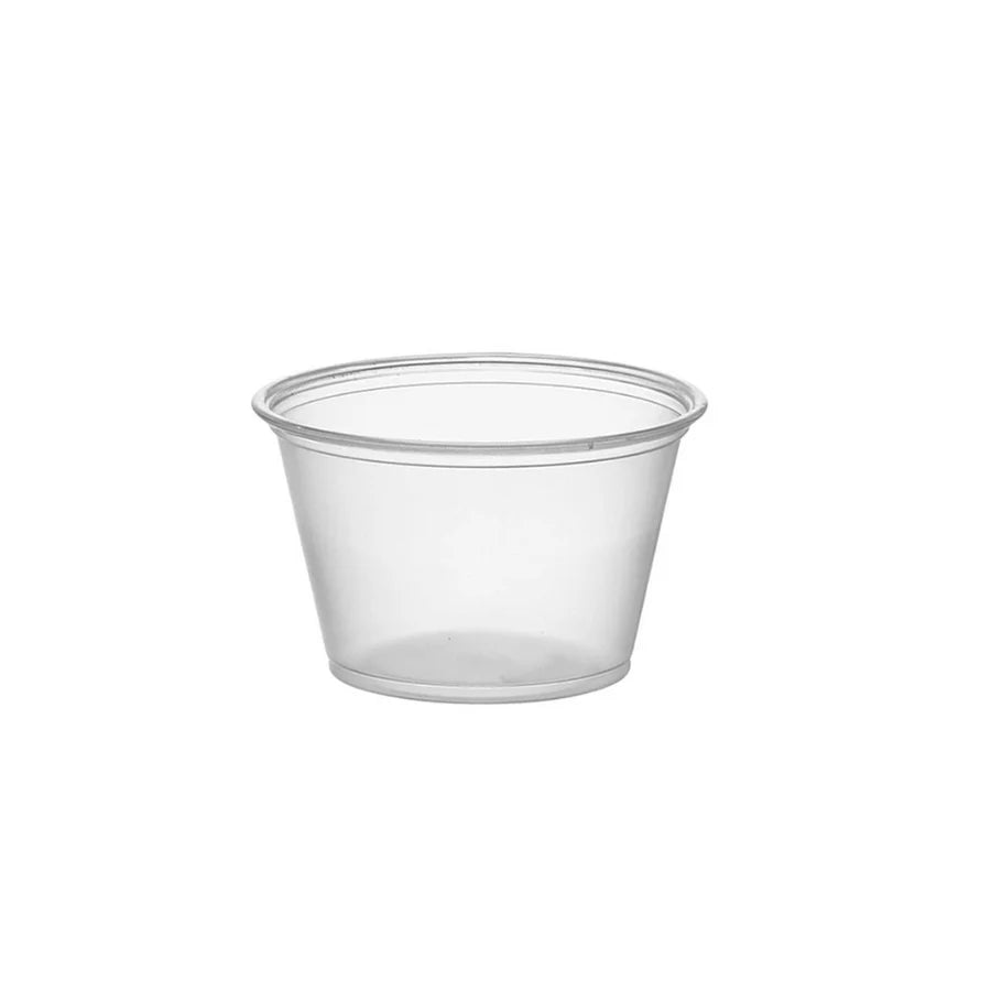 Clear Plastic Portion Cups – Pack of 2500