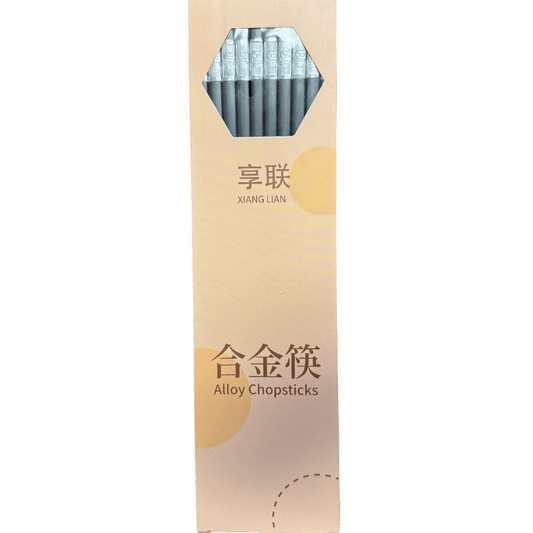 Alloy Chopsticks – Xiang Lian (10 Pairs) - ECO Box