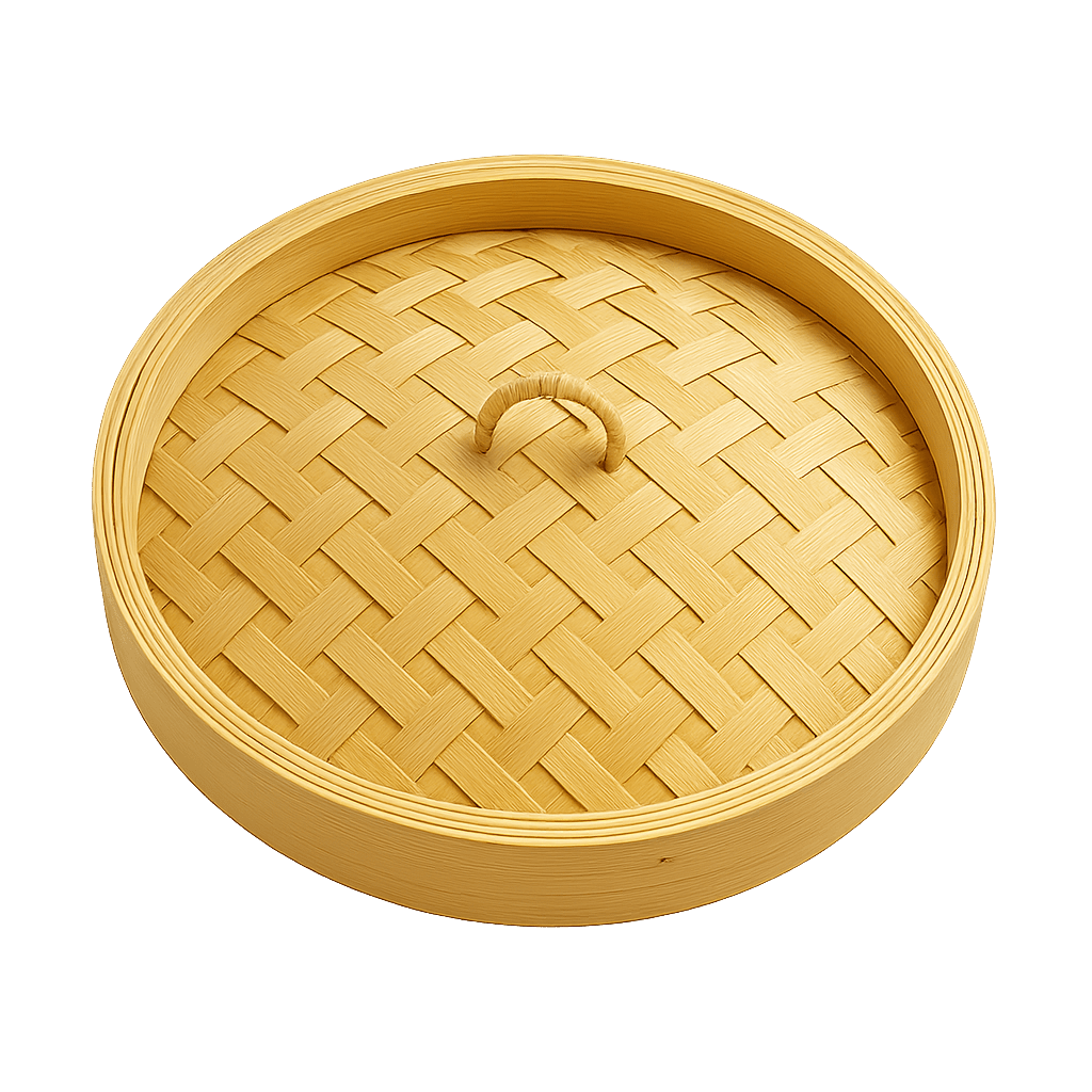 Bamboo Steamer Lid - ECO Box