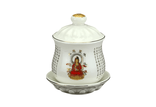 佛杯碟 – Buddhist Offering Cup with Saucer - OMECA wholesale LTD.