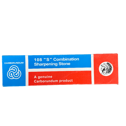 Carborundum 108 "S" Combination Sharpening Stone – Dual - Grit Genuine Sharpening Block - OMECA wholesale LTD.