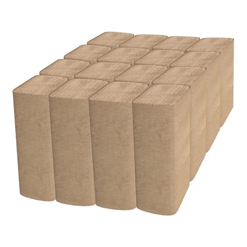 Cascades PRO Select Singlefold Paper Towels, Natural Kraft, 4000 pcs - OMECA wholesale LTD.