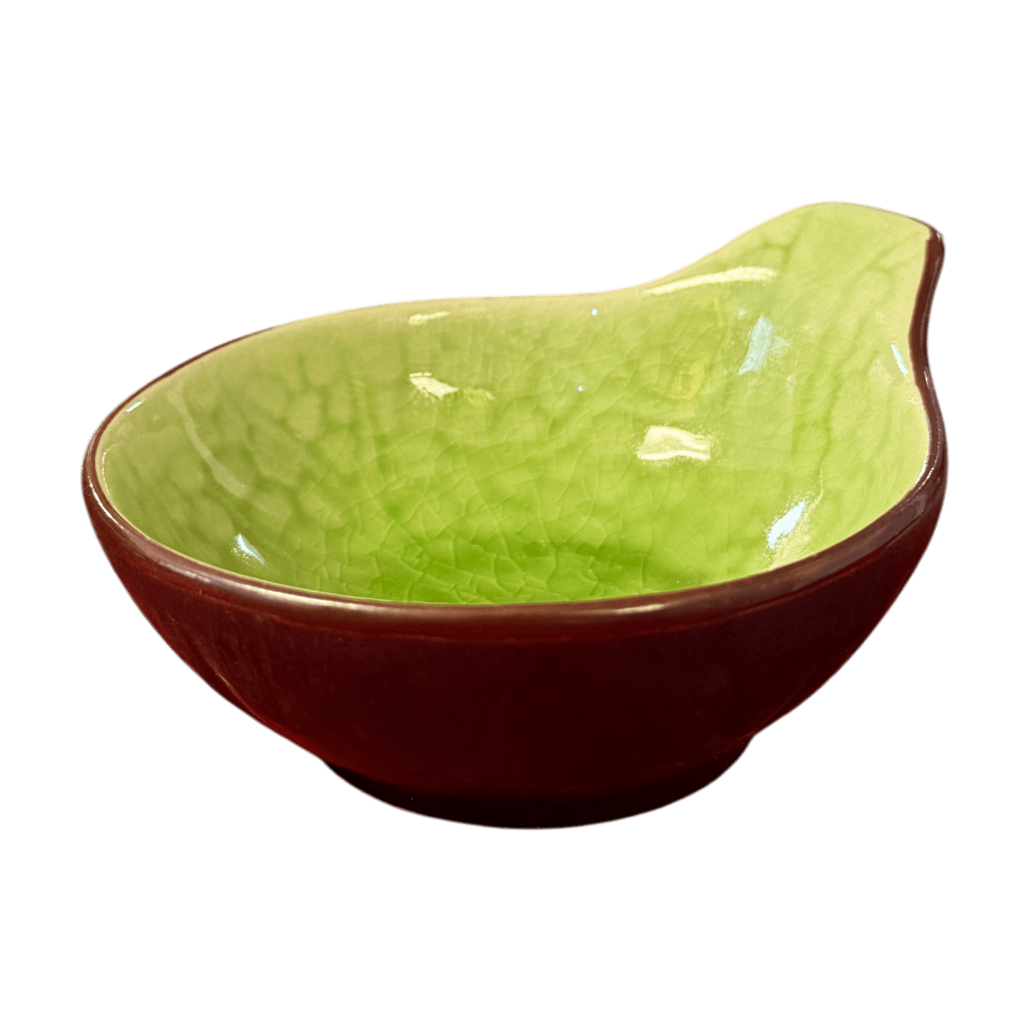 Ceramic Green Sauce Ramekin | Individual Condiment Dipping Bowl - OMECA wholesale LTD.