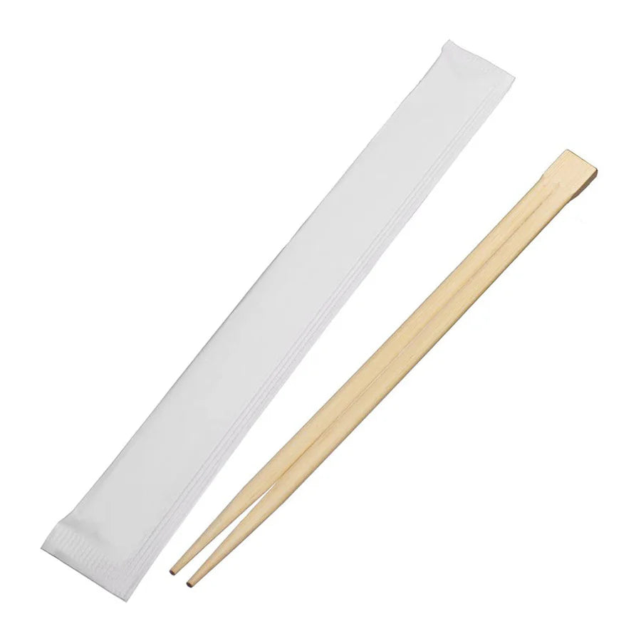 Disposable Bamboo Chopsticks – Individually Wrapped for Take-Out & Restaurants