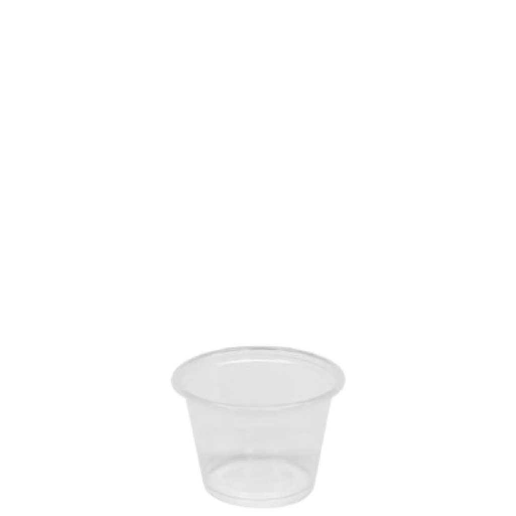 Clear Plastic Portion Cups – Pack of 2500 - OMECA wholesale LTD.