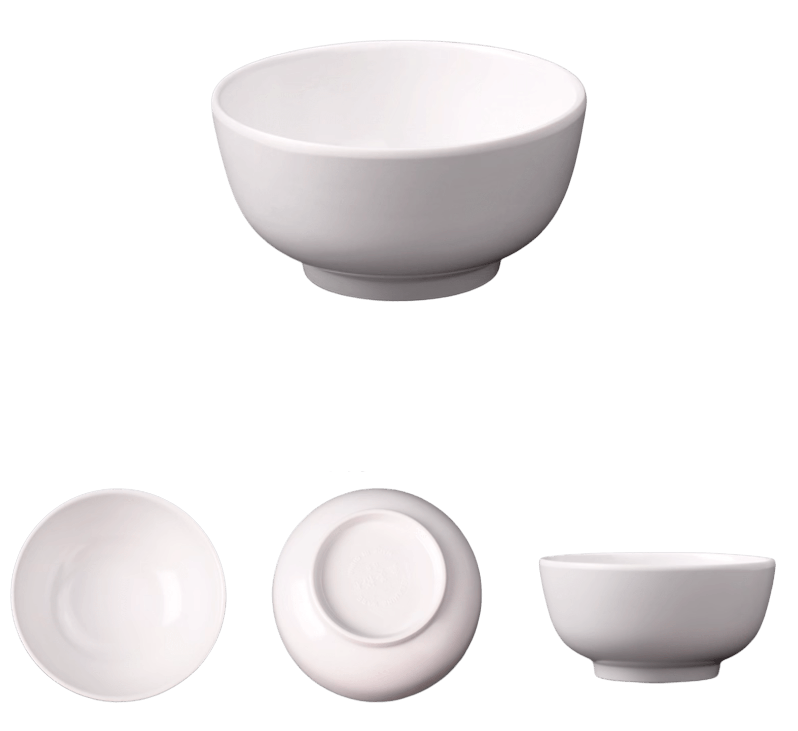 Durable Classic White Soup Bowl - OMECA wholesale LTD.