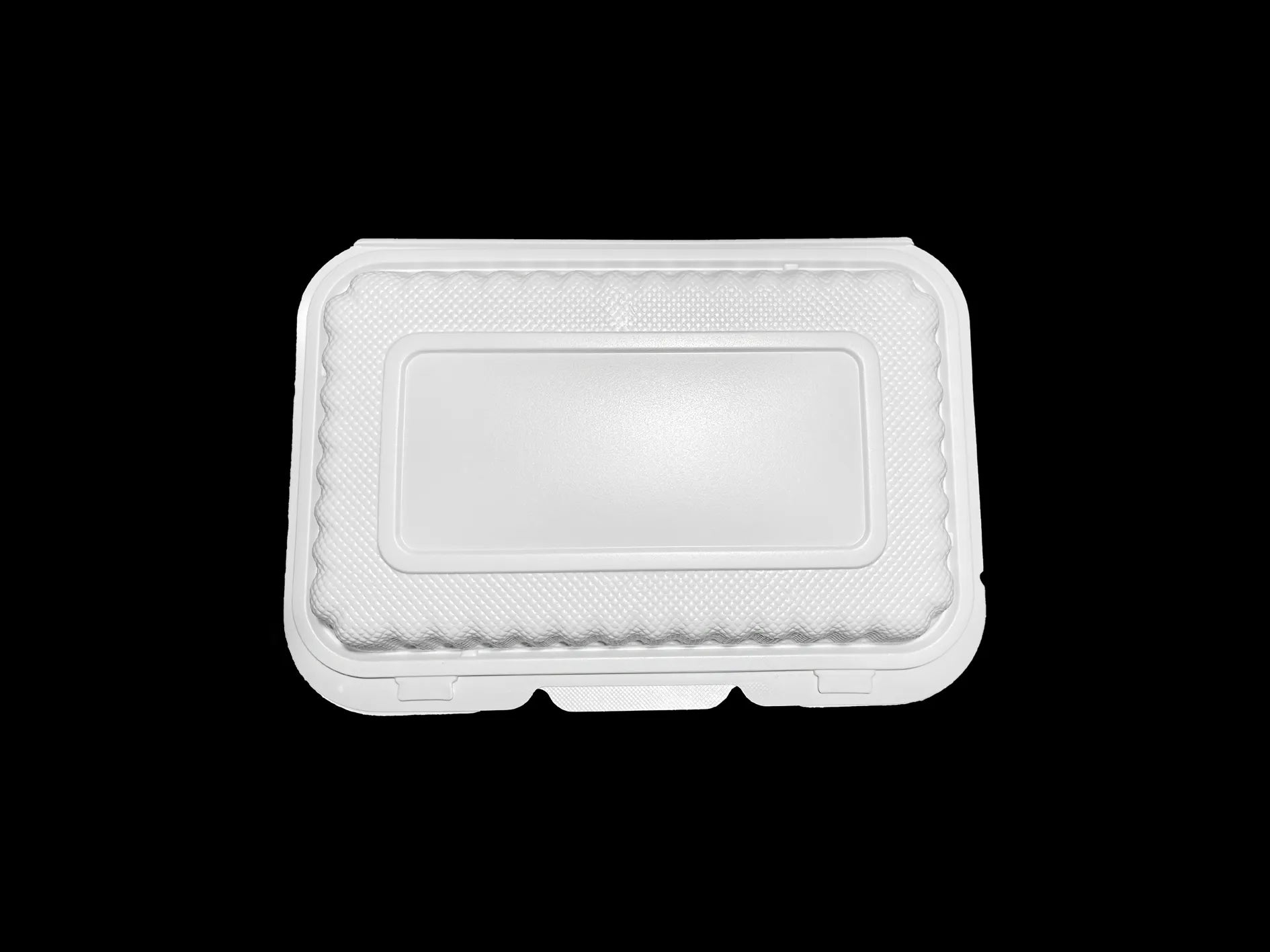 EP - 205 - 20 2 Compartment White Hinged Container 150 sets EP20520 - OMECA wholesale LTD.