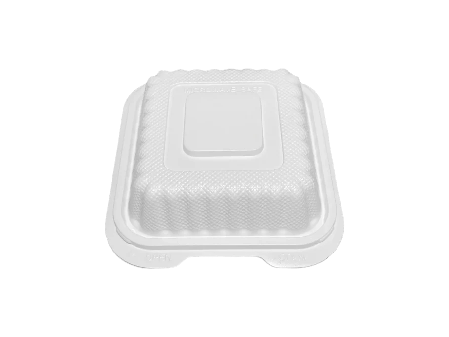 EP - 51 PP Hinged Container 5*5 250 pcs - OMECA wholesale LTD.