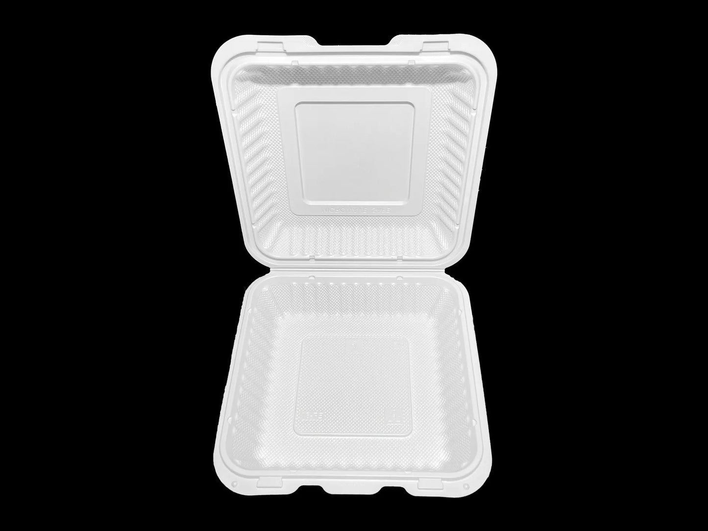 EP - 81 PP Hinged Container 8*8 150 pcs - OMECA wholesale LTD.