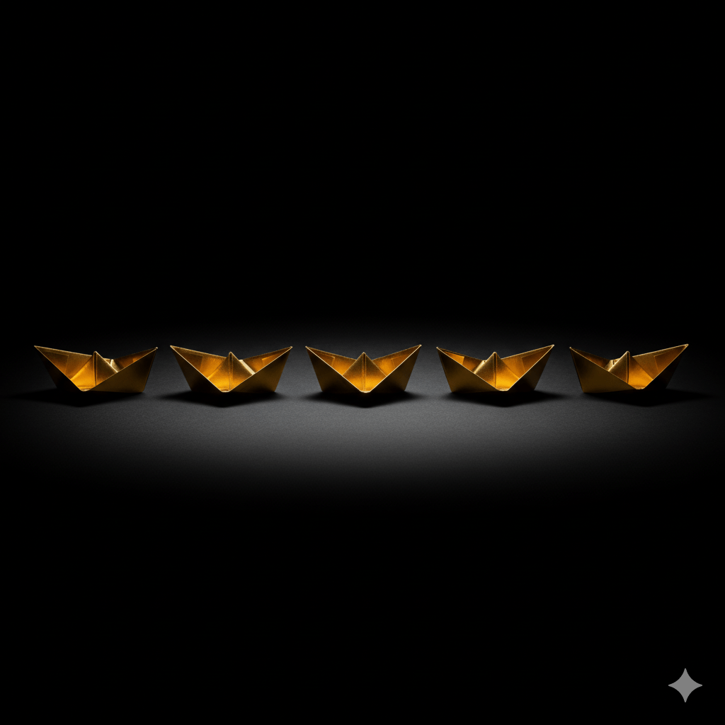 Gold Ingots (小袋金元寶) – Ancestral Offering Paper Pack of 5 - OMECA wholesale LTD.