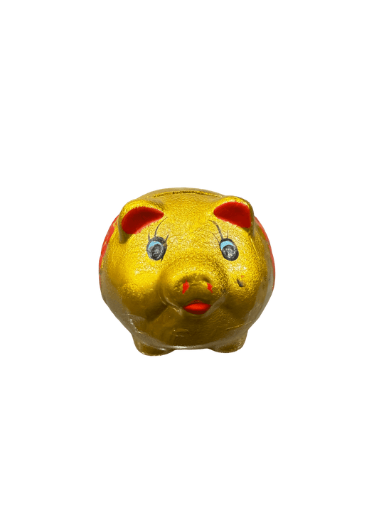 Golden Piggy Bank for Wealth & Prosperity – Chinese Style Coin Saver - ECO Box