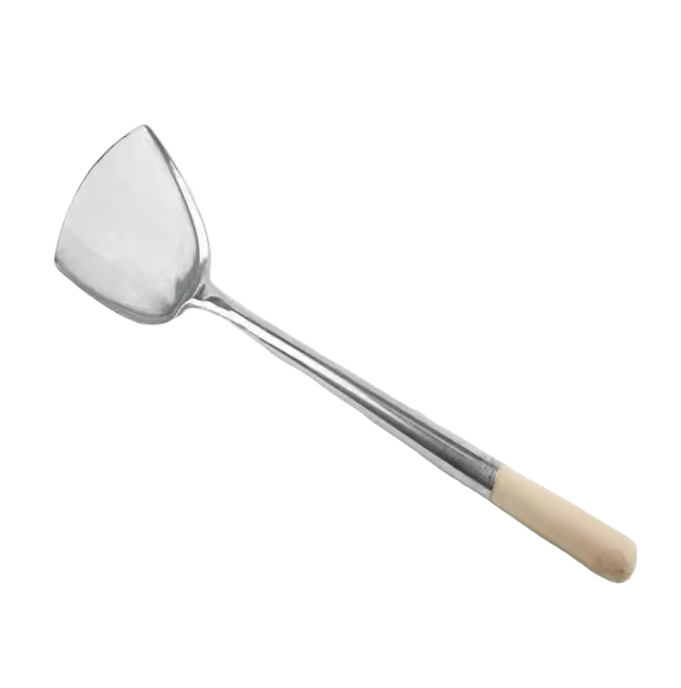 Handmade Chinese Wok Turner with Wooden Handle - OMECA wholesale LTD.