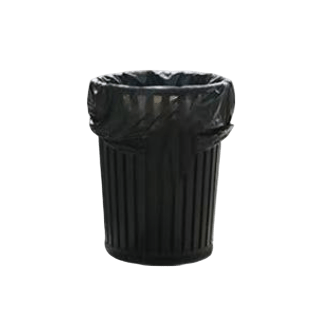 Heavy Duty Black Industrial Garbage Bags - Commercial Waste Bags 55x65cm to 100x120cm - OMECA wholesale LTD.