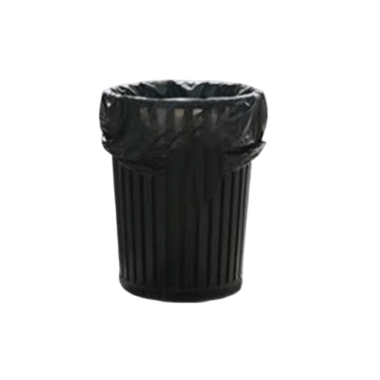 Heavy Duty Black Industrial Garbage Bags - Commercial Waste Bags 55x65cm to 100x120cm - OMECA wholesale LTD.