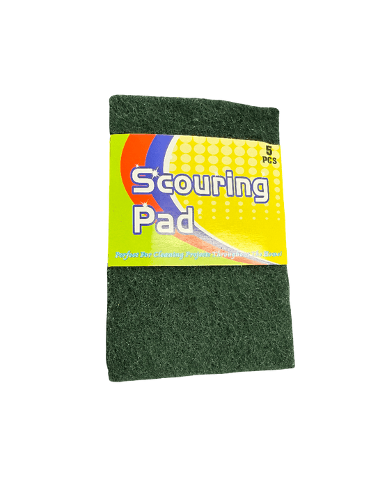 Heavy - Duty Scouring Pads – 5 Pack for Kitchen & Household Cleaning - ECO Box