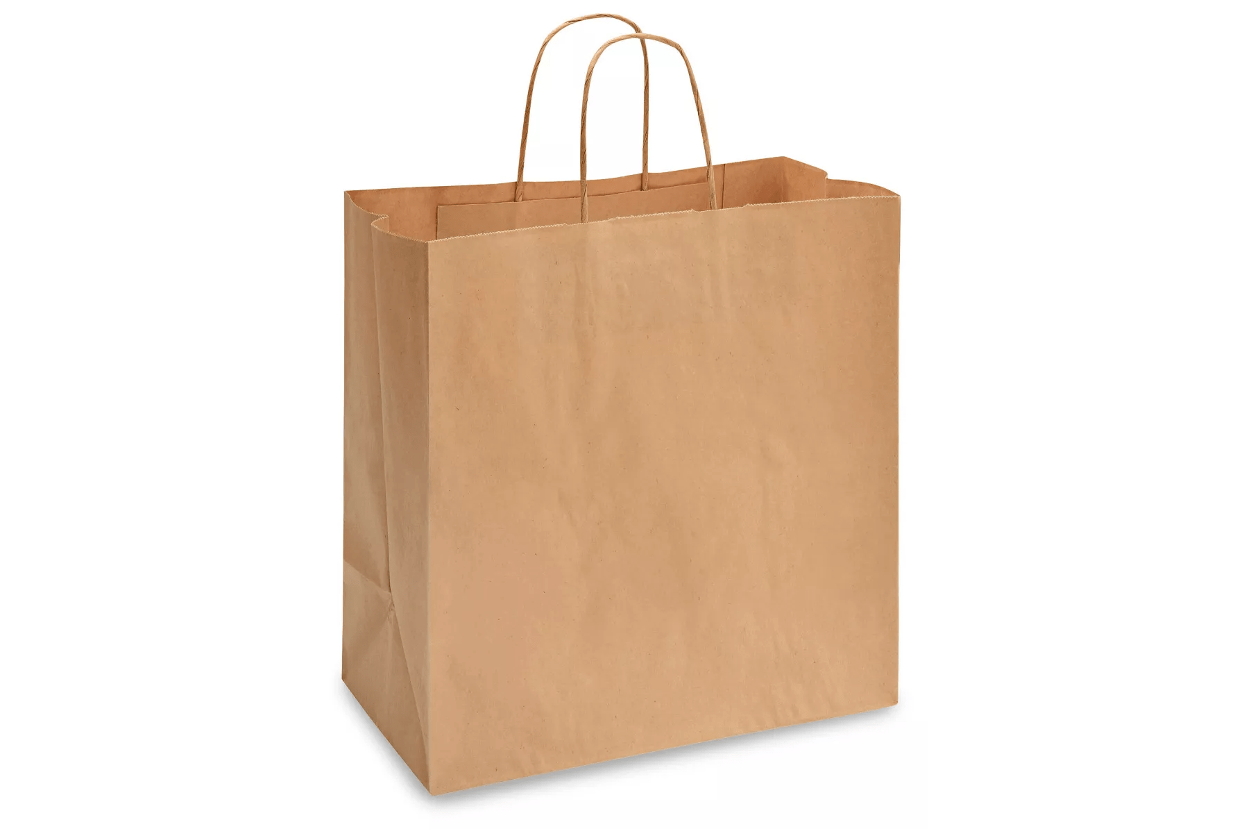 Kraft Paper Shopping Bags with Handles – Recyclable Retail & Gift Bags - OMECA wholesale LTD.