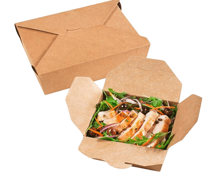 Kraft Paper Take - Out Food Containers – Leak - Resistant Dinner Boxes (Eco - Friendly) - OMECA wholesale LTD.