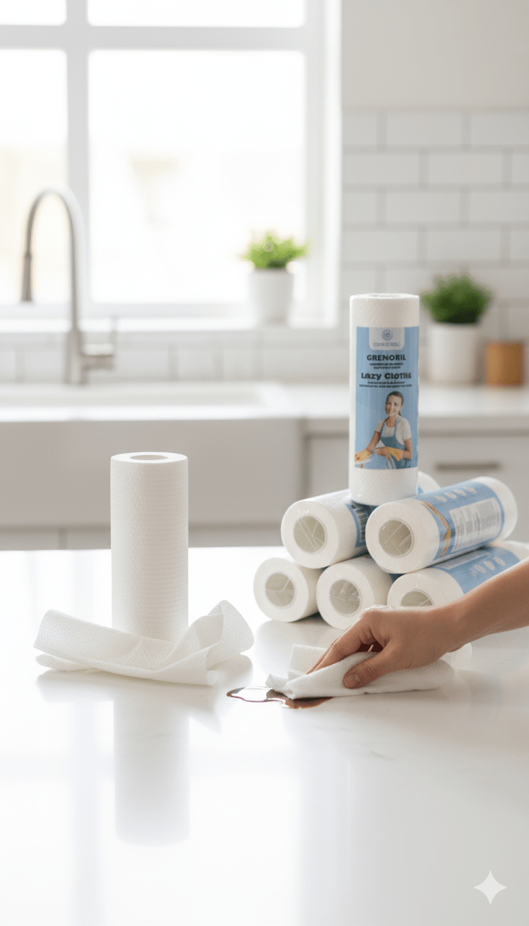 Lazy Cloths|disposable Towels - OMECA wholesale LTD.