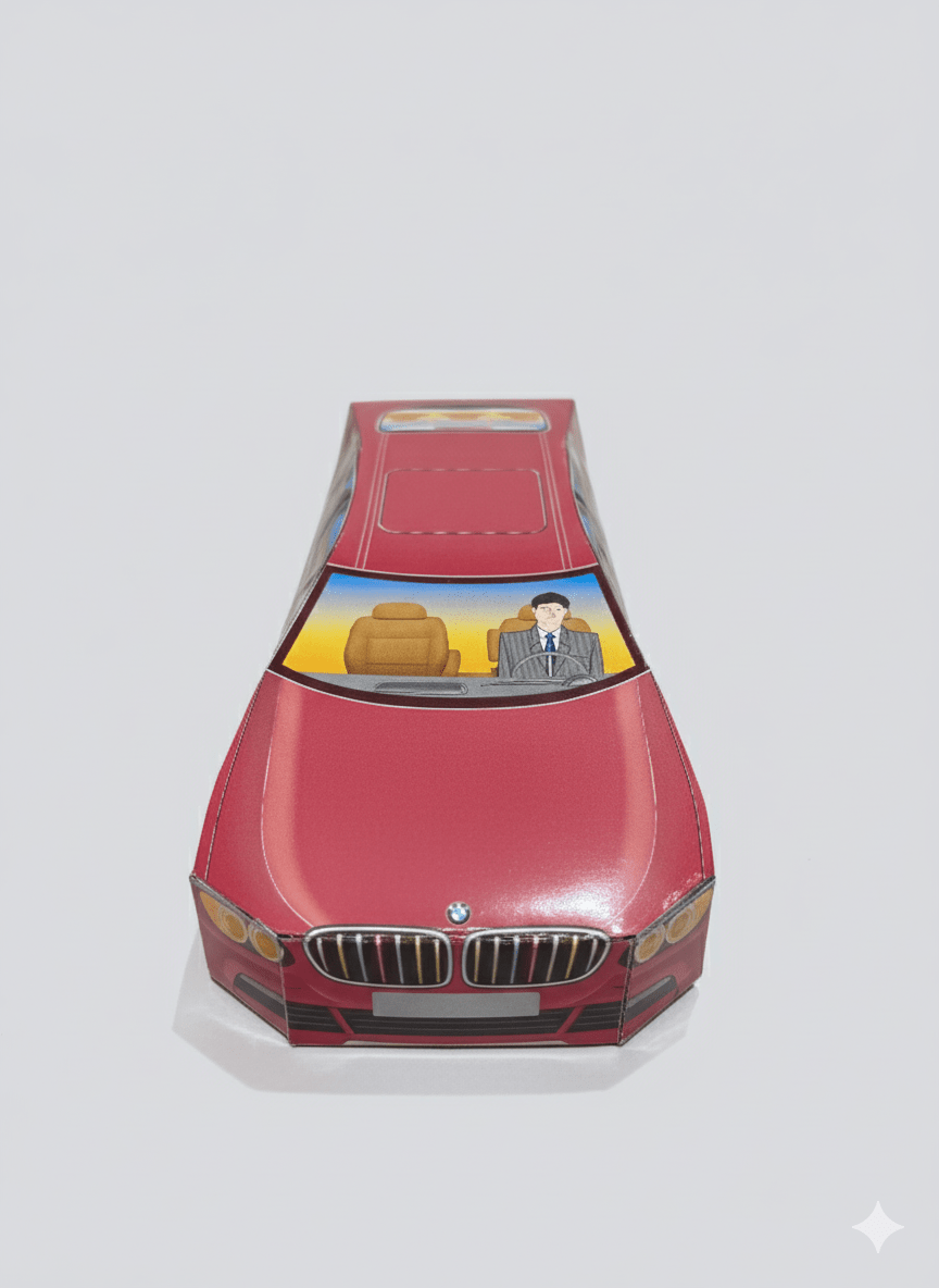 Mercedes - Benz Style Paper Car – Hades Paper Offering - OMECA wholesale LTD.