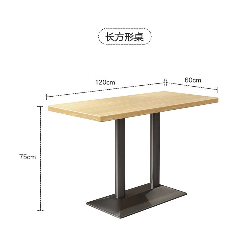 Modern Wooden Restaurant Booth & Chair Dining Set - OMECA wholesale LTD.