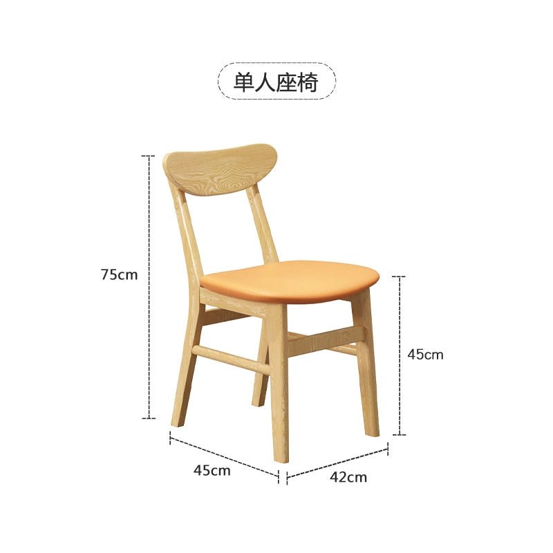 Modern Wooden Restaurant Booth & Chair Dining Set - OMECA wholesale LTD.