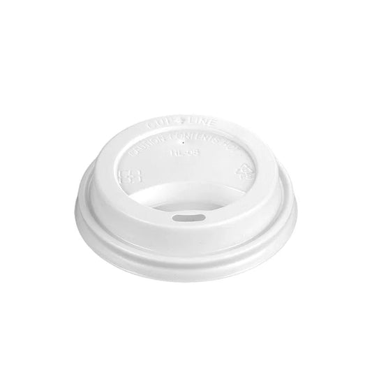 Plastic Lids for Paper Cups – Sip - Through Dome Lids (Case of 1000) - OMECA wholesale LTD.